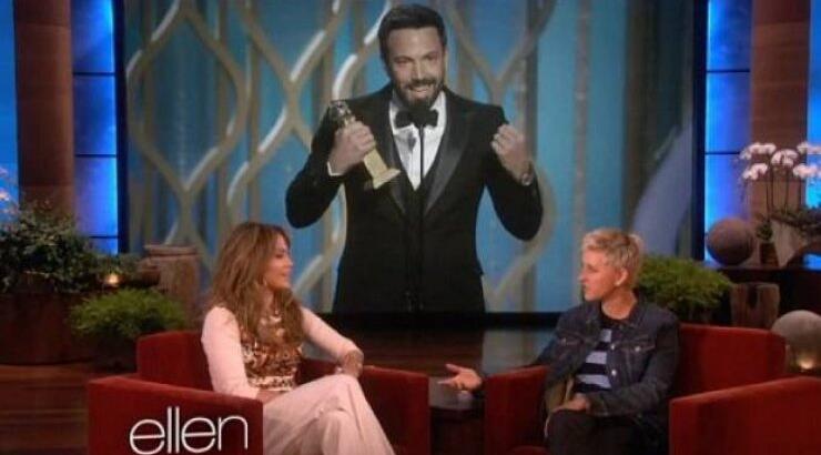 Jennifer Lopez: «Χαίρομαι πολύ που ο Ben κέρδισε Χρυσή Σφαίρα»