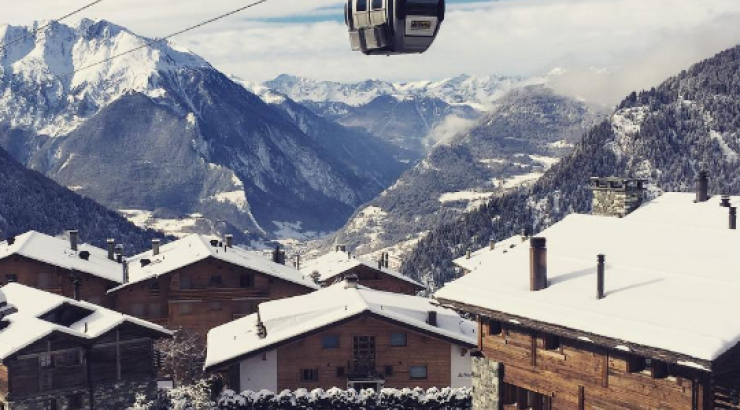 Επώνυμο ζευγάρι για διακοπές στην Ελβετία!