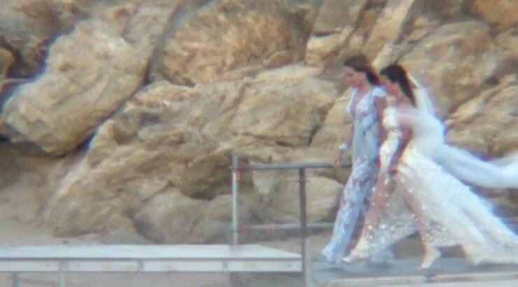 Βίντεο από τον παραμυθένιο γάμο της Εριέττας Κούρκουλου και του Βύρωνα Βασιλειάδη