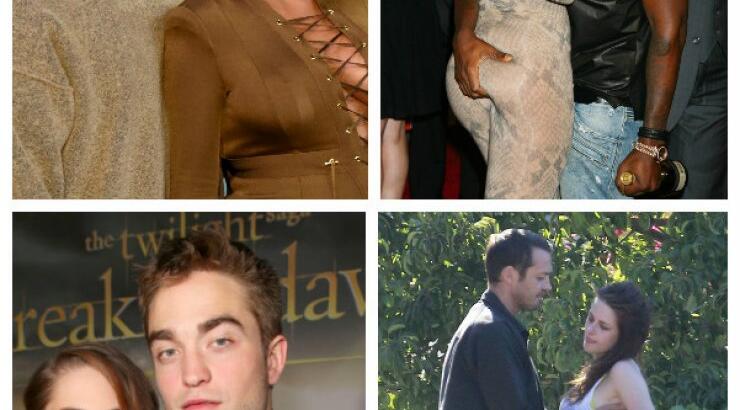 Ερωτικά τρίγωνα διασήμων!