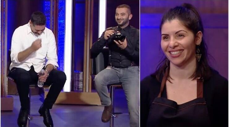 ΜasterChef: Η Άννα Μαρία Παντελή από την Κύπρο έκαψε τον Πάνο Ιωαννίδη! Δείτε την αντίδραση του