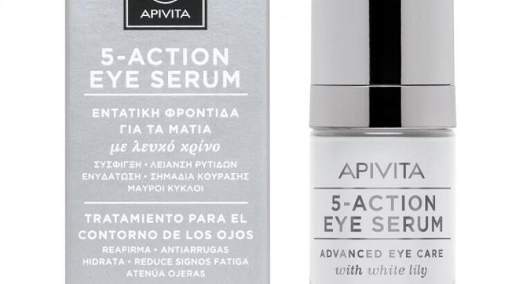 5 - Action Eye Serum με λευκό κρίνο