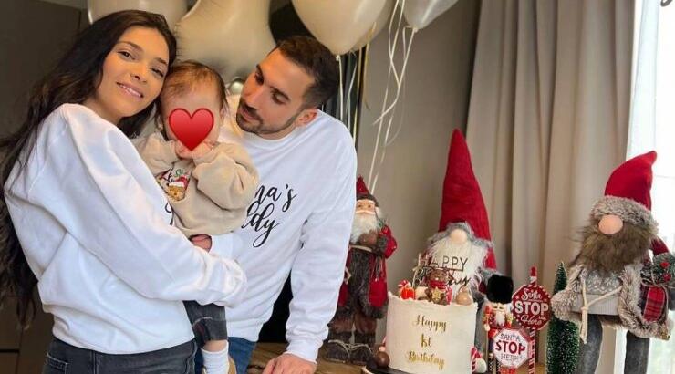 Ανδρέας Παναγιώτου Φιλιώτης – Γεωργία Παναγιώτου: Γιόρτασαν τα πρώτα γενέθλια της κόρης τους 