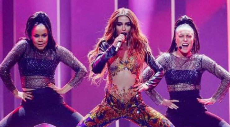 Σάρωσε στη σκηνή της Eurovision η Ελένη Φουρέιρα στη δεύτερή της πρόβα! [βίντεο]