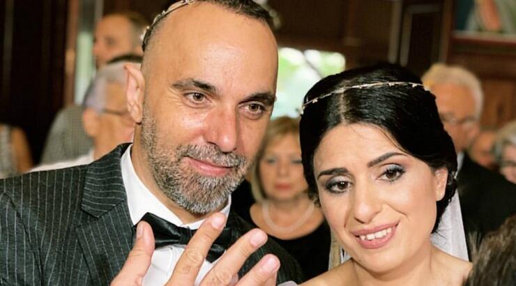 Κωνσταντίνος Τσιολής - Στάλω Λεωνίδου: Ανέβηκαν τα σκαλιά της εκκλησίας!