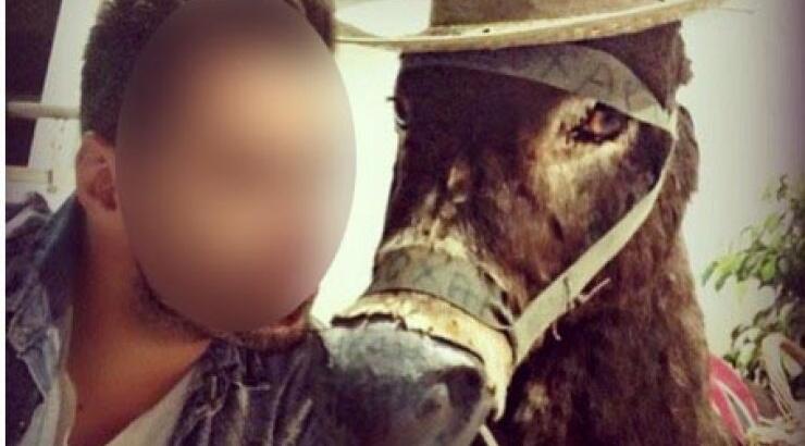 Έλληνας τραγουδιστής φωτογραφήθηκε να δίνει φιλί σε ένα γαίδαρο