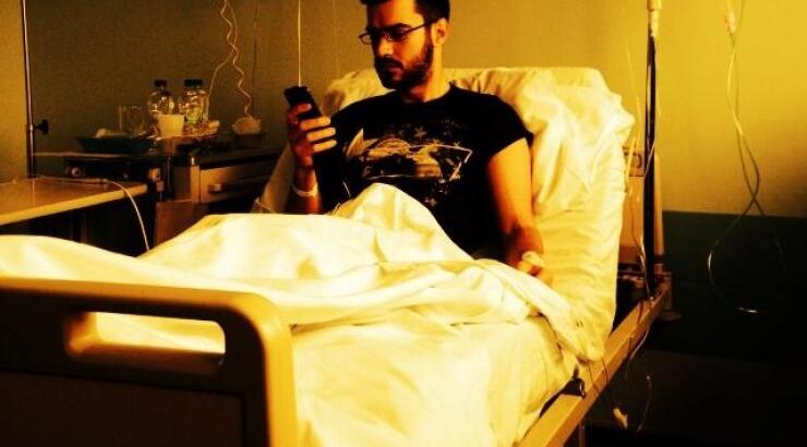 Γιάννης Τσιμιτσέλης: Το μήνυμα μέσα από το νοσοκομείο