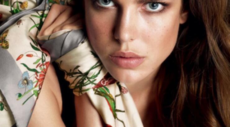 H Charlotte Casiraghi στην καμπάνια του οίκου Gucci "Forever Now"