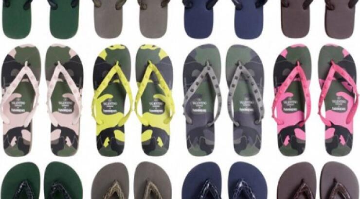 Ο Valentino σχεδιάζει Havaianas και μας αφήνει με το στόμα ανοιχτό!  