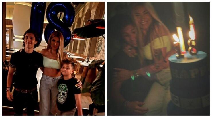 Αγγελική Ηλιάδη: Ο γιος της Μπάμπης ενηλικιώθηκε [εικόνες & βίντεο]