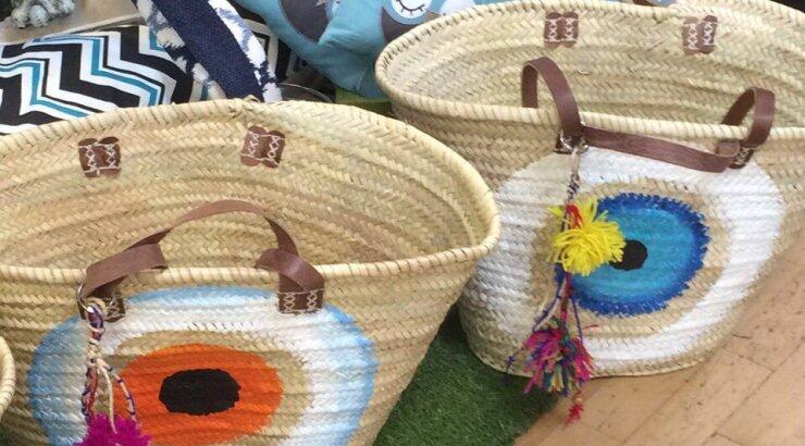 Beach bag… ζωγραφιά 