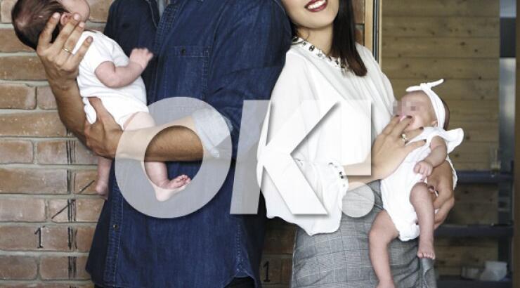 Γιώργος Ρούσσος – Νατάσα Τούρζα: Φωτογραφίζονται πρώτη φορά με τα δίδυμα κοριτσάκια τους!