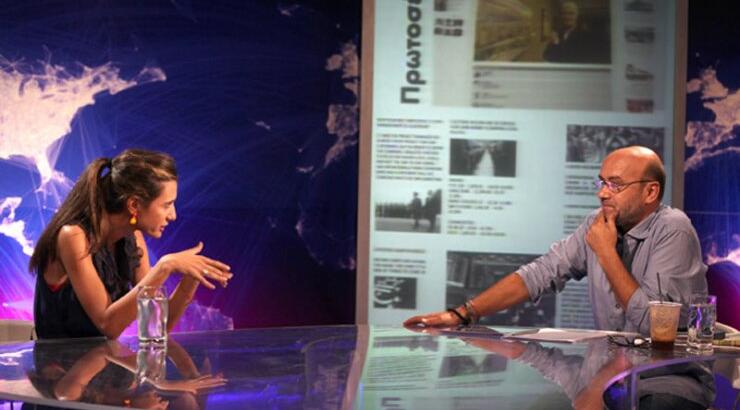 Ανδρέας Δημητρόπουλος: Στα παρασκήνια της πρώτης του εκπομπής [εικόνες]