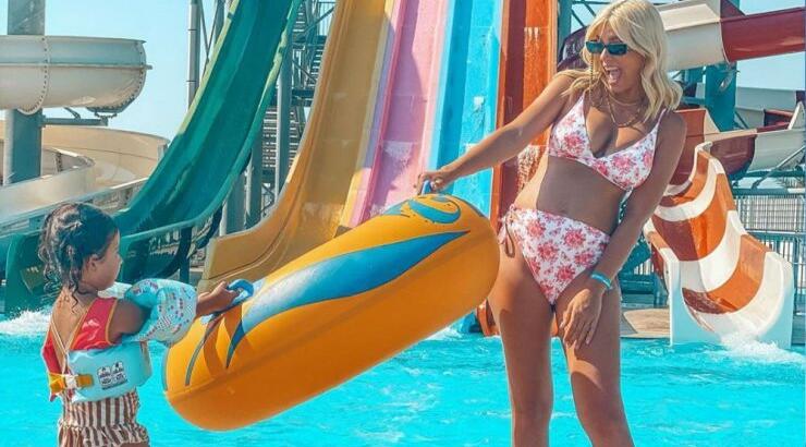 Άντρη Καραντώνη: Ο ενθουσιασμός της για την Αργυρώ που έμαθε να κολυμπάει [βίντεο]