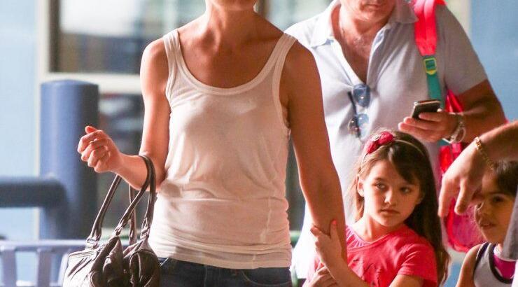 Στο γυμναστήριο η Suri Cruise!