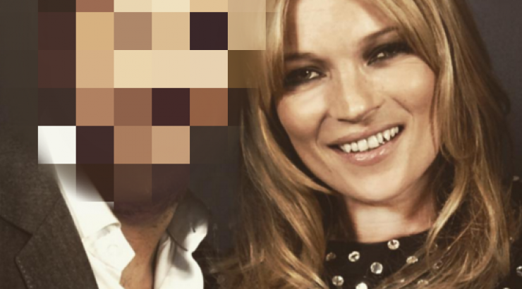 Ο Κύπριος στην αγκαλιά της Kate Moss!