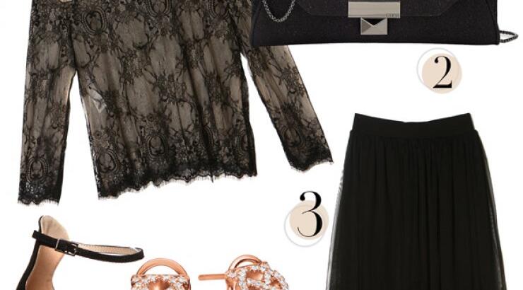 Κομψότητα σε μαύρο φόντο