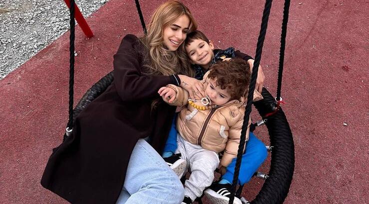 Μαρία Κορτζιά: Το τρυφερό βίντεο των γιων της να χορεύουν αγκαλιασμένοι στο σαλόνι 