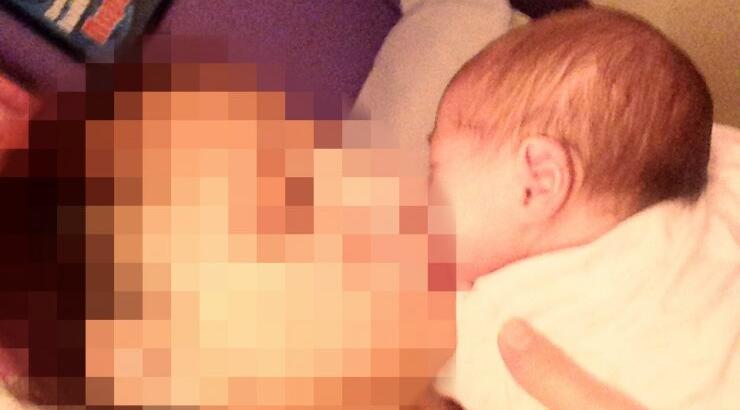 Ελληνίδα τραγουδίστρια αγκαλιά με τη νεογέννητη κορούλα της!