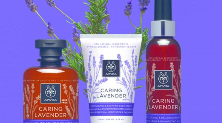 Apivita, Caring Lavender: Με λεβάντα & ελαιόλαδο για τη φροντίδα του ευαίσθητου και ξηρού δέρματος