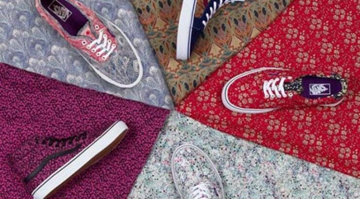 Η νέα συλλογή της Vans σε συνεργασία με τον οίκο Liberty Art Farbics