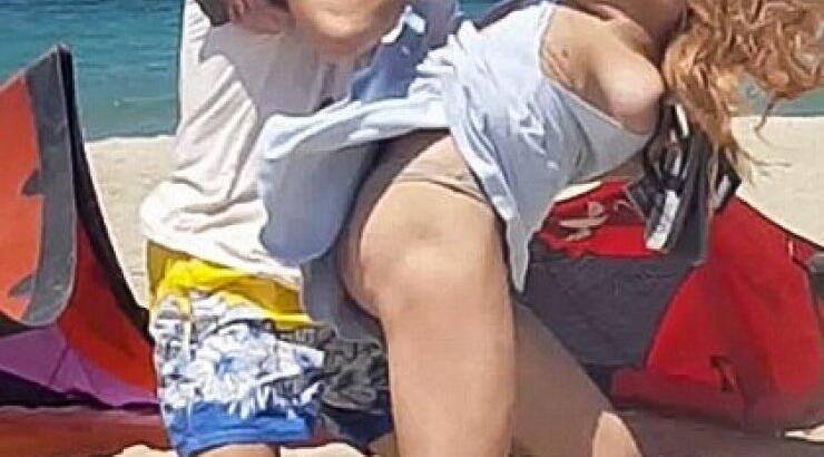 Απίστευτες εικόνες από το ξυλοδαρμό της Lohan στη Μύκονο από τον Ρώσο αρραβωνιαστικό της