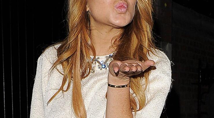 Τα φιλιά της Lindsay Lohan [εικόνες]