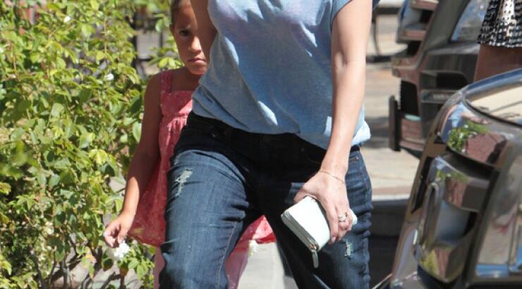 Jennifer Lopez: Σε χαλαρές στιγμές με την κόρη της!