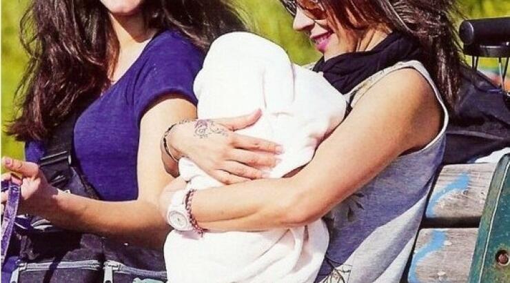 Μαριάντα Πιερίδη: Δείτε την με τον νεογέννητο γιό της