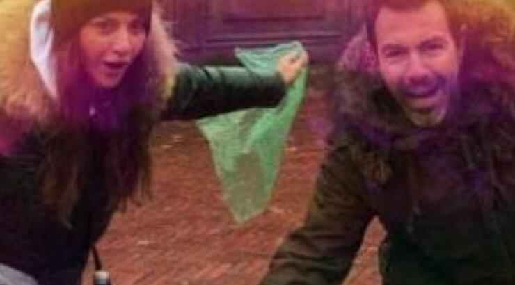 Ιωσήφ Μαρινάκη - Χρύσα Καλπάκη: Δείτε τους ολόγυμνους στην μπανιέρα