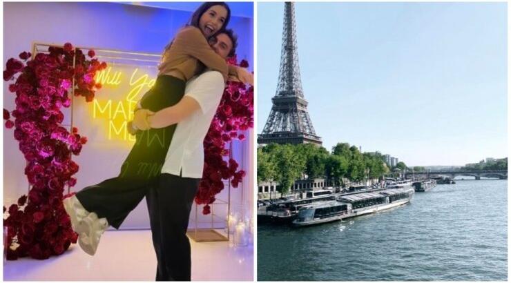 Matija Spoljaric – Μαρία Μαυρομάτη: Μετά την πρόταση γάμου κάνουν βόλτα στο Σηκουάνα [βίντεο]