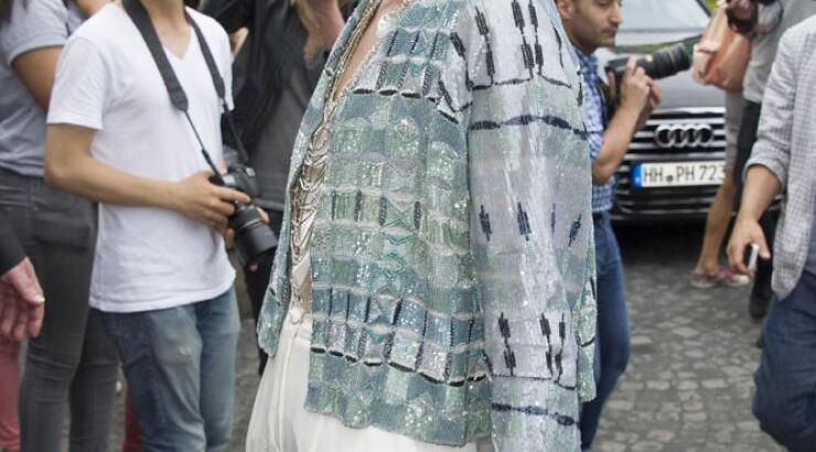 H Milla Jovovich στο show του Giorgio Armani!