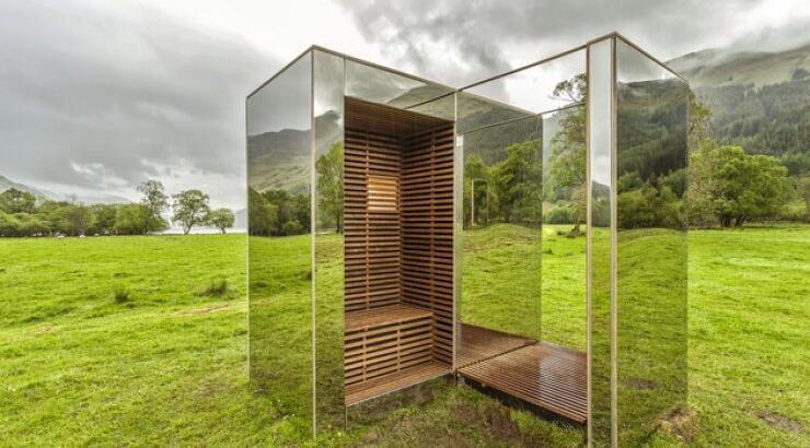 Καμπίνα από γυαλί