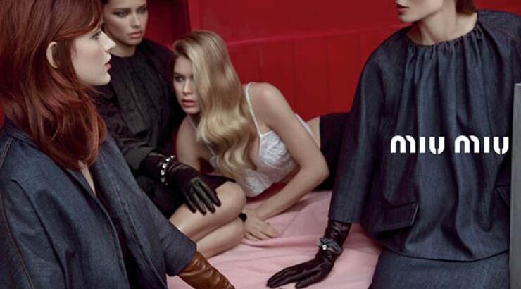 Διάσημα μοντέλα στην ανοιξιάτικη καμπάνια της Miu Miu!