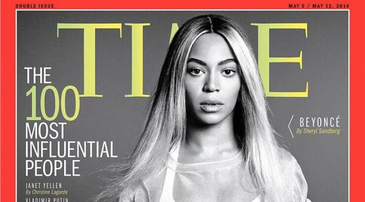 Η Μπιγιονσέ στο εξώφυλλο του Time για τους 100 ανθρώπους με τη μεγαλύτερη επιρροή στον κόσμο