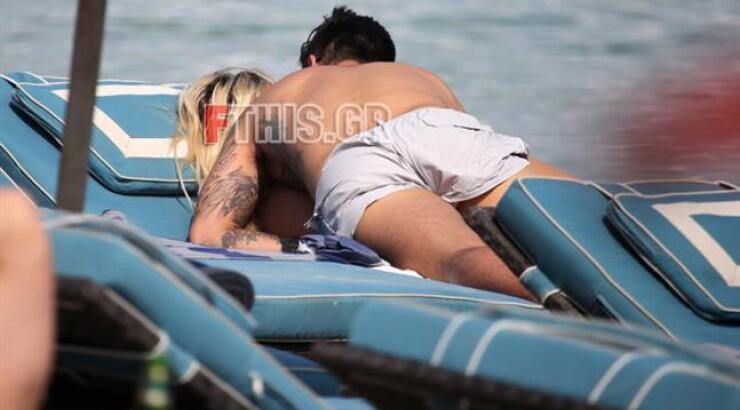 Ερωτικά παιχνίδια για διάσημο ζευγάρι σε παραλία της Μυκόνου!