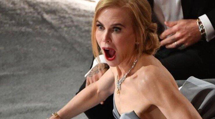 Όλη η αλήθεια πίσω από τη viral φωτογραφία της Nicole Kidman στα Oscars