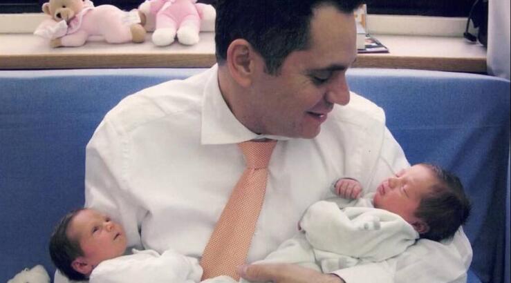 Νικόλας Παπαδόπουλος: Το τρυφερό βίντεο για τα γενέθλια των δίδυμων παιδιών του 