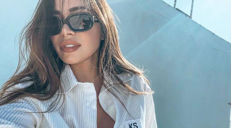 Η Όλγα Φαρμάκη μας δείχνει τι έχει σχηματιστεί στη φουσκωμένη της κοιλίτσα [εικόνα]