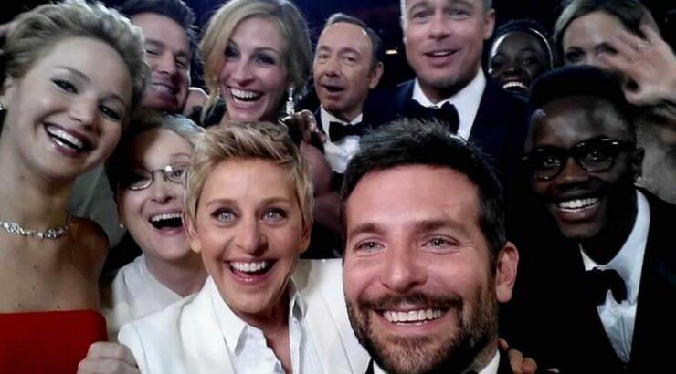 Έργο τέχνης η οσκαρική selfie 