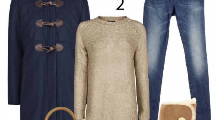 With a Montgomery coat