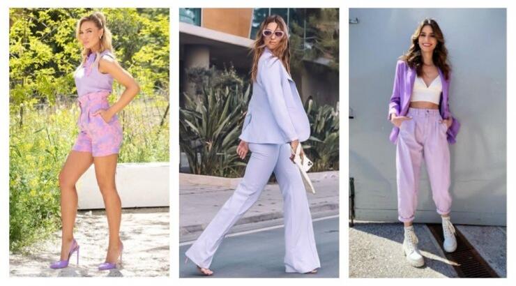 Παστέλ λιλά: 4 fashion girls φοράνε το trend της άνοιξης