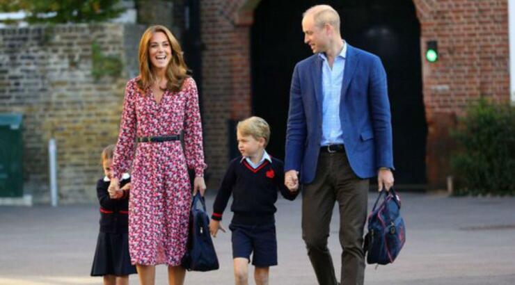 Η πριγκίπισσα Charlotte πήγε σχολείο σήμερα για πρώτη φορά [εικόνες]