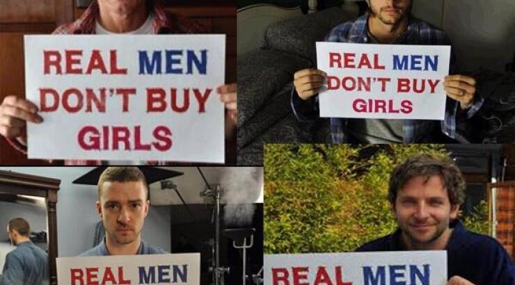 Διάσημοι σταρ του Hollywood σε καμπάνια για την εξάλειψη της εμπορίας παιδιών για σεξ