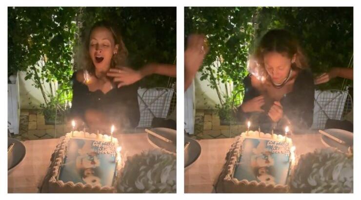 Nicole Richie: Έκαψε τα μαλλιά της ενώ έσβηνε την τούρτα της! [βίντεο]