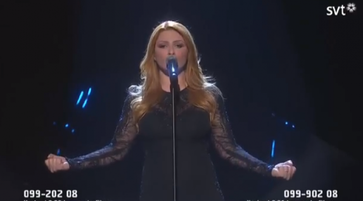 Τα δίνει όλα απόψε για την Eurovision η Παπαρίζου! [βίντεο]