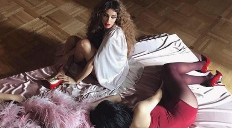 Οι Κύπριοι σχεδιαστές που έντυσαν την Ελένη Φουρέιρα στο Eurovision cocktail party