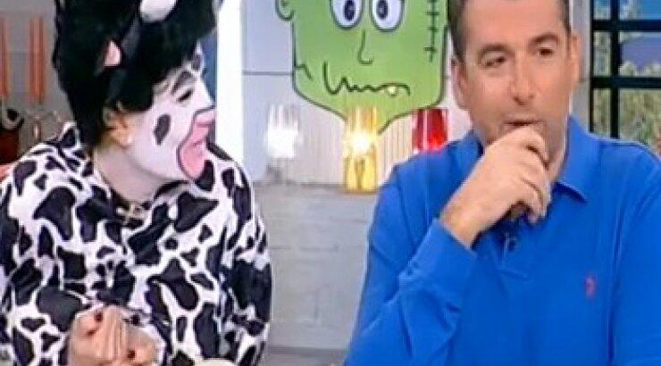  Η Φαίη ντύθηκε αγελάδα και ο Λιάγκας την πείραζε!