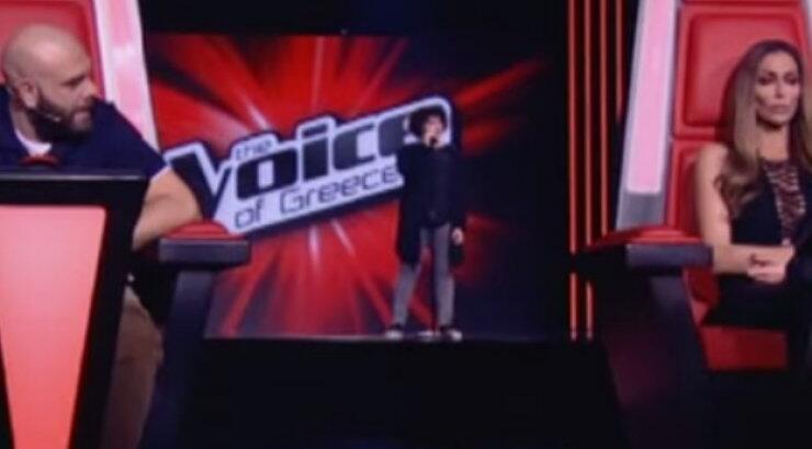 Kόπηκε από το "The Voice" ο 16χρονος Πάρης Χριστοφή από Λατσιά