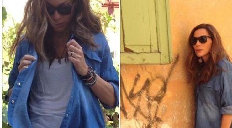 Δέσποινα Βανδή: Η συγκηνιτική ανάρτηση όταν βρέθηκε στην παλιά της γειτονιά